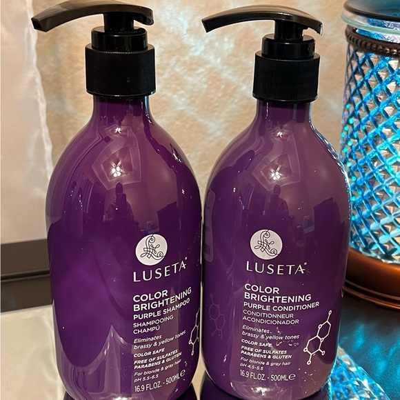 Luseta Hair Luseta Color Brightening Purple Shampoo Conditioner Set